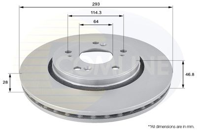 Диск тормозной передний ALLIED NIPPON ADC0560V
