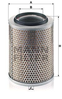 Фильтр воздушный MANN-FILTER C20356