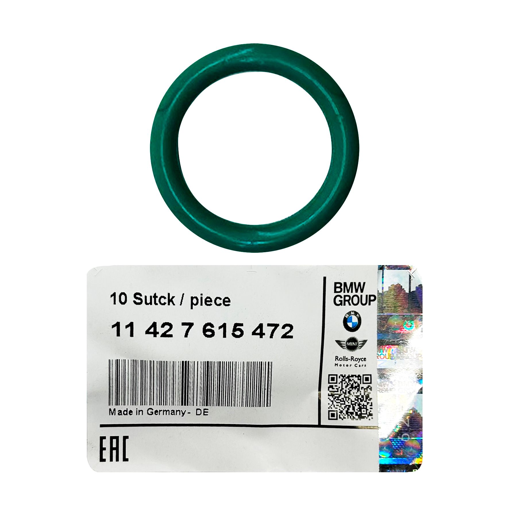 Кольцо круглого сечения BMW 11427615472