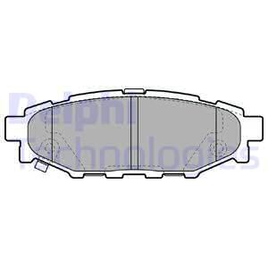 Колодки тормозные DELPHI LP1999