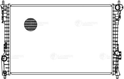 Радиатор охлаждения LUZAR LRC1018