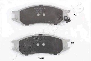 Колодки тормозные дисковые передние JAPANPARTS PA150AF