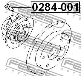 Шпилька колесная NISSAN 4322270T00