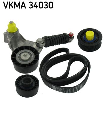 Комплект поликлинового ремня SKF VKMA34030
