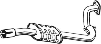 Резонатор BOSAL 281277