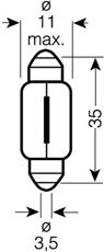 Лампа OSRAM 6418ULT02B