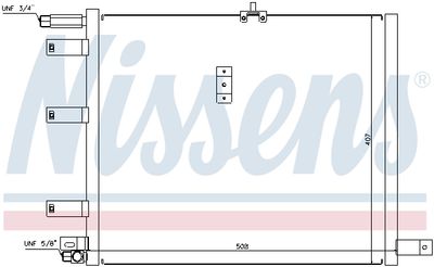 Радиатор кондиционера NISSENS 94300
