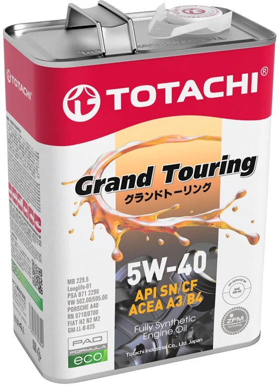 Масло моторное синтетическое Totachi 11904