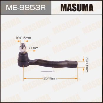 Наконечник рулевой Masuma ME9853R