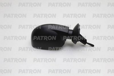 Зеркало наружное в сборе левое механическое выпуклое PATRON PMG0801M03