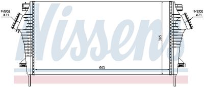 Интеркулер NISSENS 96554