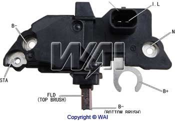 Регулятор напряжения генератора WAI IB160