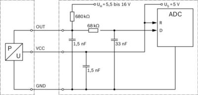 Датчик давления воздуха Bosch 0281002996
