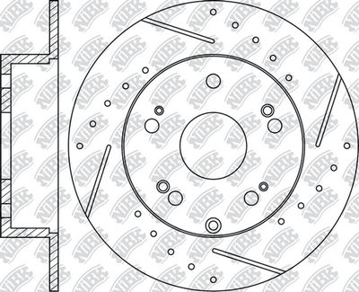Диск тормозной NIBK RN1407DSET