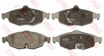 Колодки тормозные передние TRW GDB4125