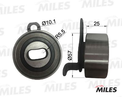 Ролик ремня ГРМ Miles AG02023