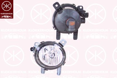 Фара противотуманная левая DEPO 4442035LUQ