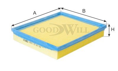 Фильтр воздушный BIG FILTER GB9702