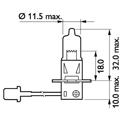 Лампа PHILIPS 13336MDC1