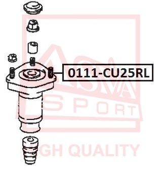 Опора амортизатора ASVA 0111CU25RL