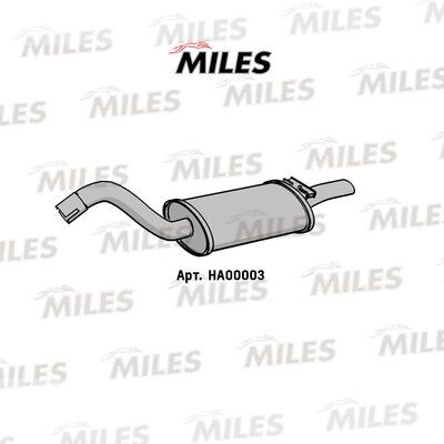 Глушитель Miles HA00003