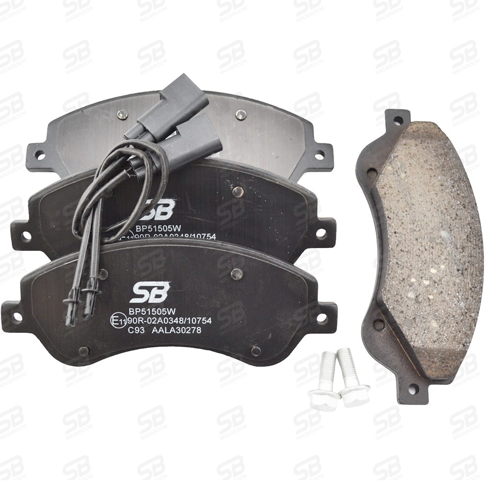 Колодки тормозные передние SB NAGAMOCHI BP51505W