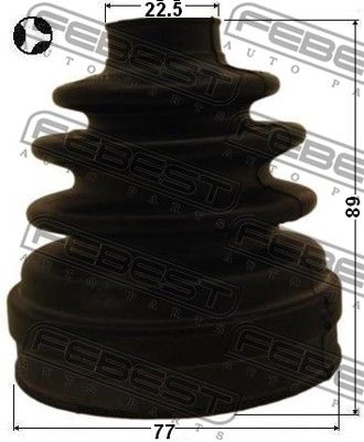 Пыльник ШРУС внутреннего комплект FEBEST 0115SXV20RHT