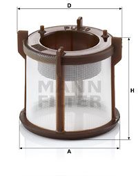 Фильтр топливный MANN-FILTER PU50Z