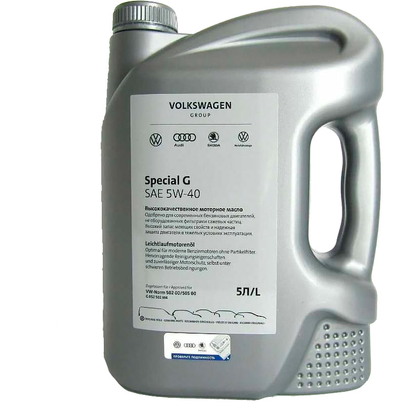 Масло моторное синтетическое VAG G052502M4