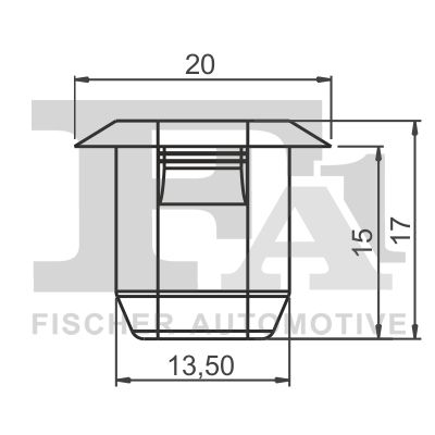 Фиксатор CITROEN/PEUGEOT 1608722380