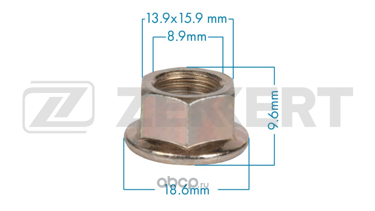 Гайка крепежная Zekkert BE3669