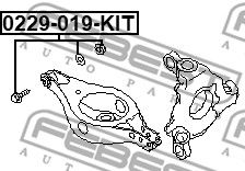 Болт-эксцентрик NISSAN 55226CG00A