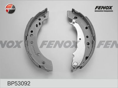 Колодки тормозные барабанные FENOX BP53092