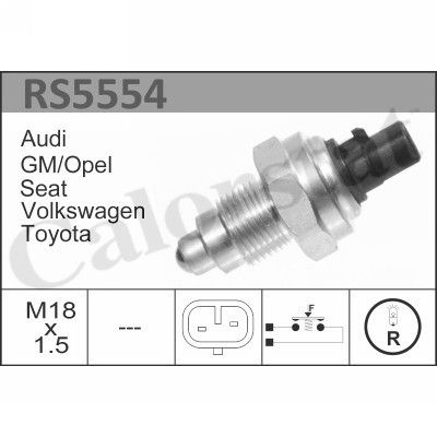 Датчик заднего хода VERNET RS5554