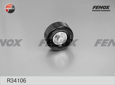 Ролик поликлинового ремня направляющий FENOX R34106