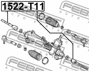 Тяга рулевая LIFAN S3401710