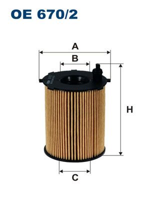 Фильтр масляный FILTRON OE6702