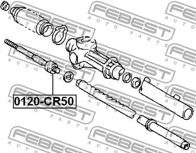 Тяга рулевая FEBEST 0122CR50