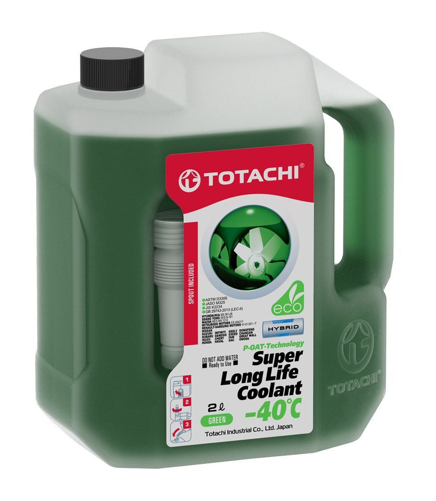 Жидкость охлаждающая низкозамерзающая Totachi 41602