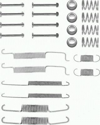 Ремкомплект колодок тормозных HELLA 8DZ355200011