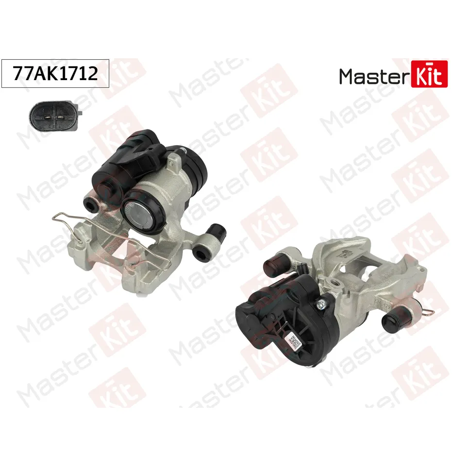Суппорт тормозной задний левый MASTERKIT 77AK1712