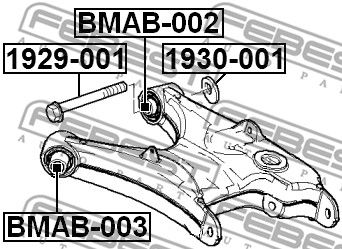 Шайба эксцентриковая BMW 33306786187