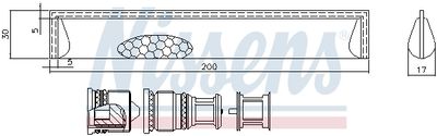 Осушитель кондиционера NISSENS 95351