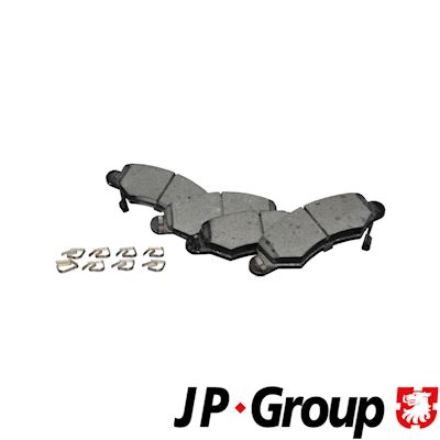 Колодки тормозные дисковые передние JP Group 1263603010