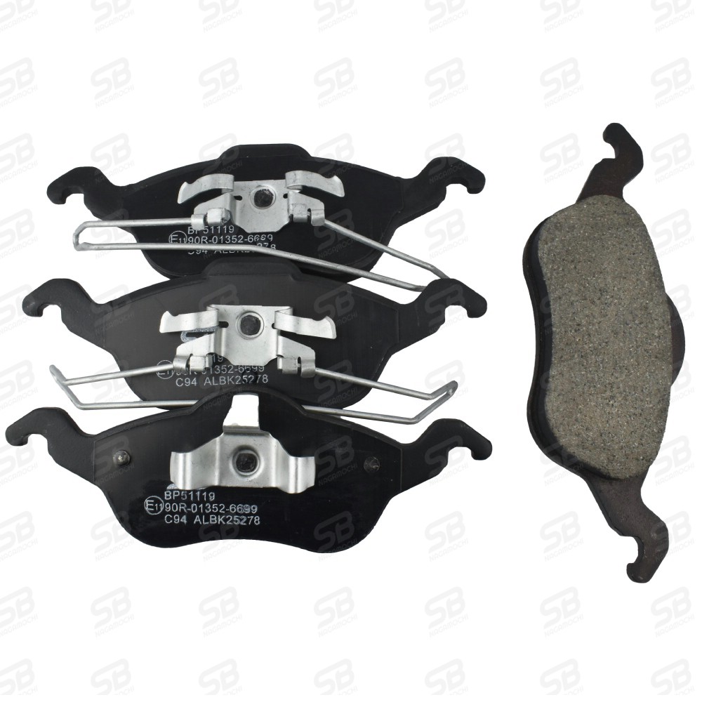 Колодки тормозные дисковые SB NAGAMOCHI BP51119
