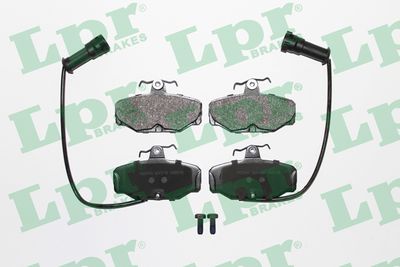 Колодки тормозные задние с датчиком LPR 05P279