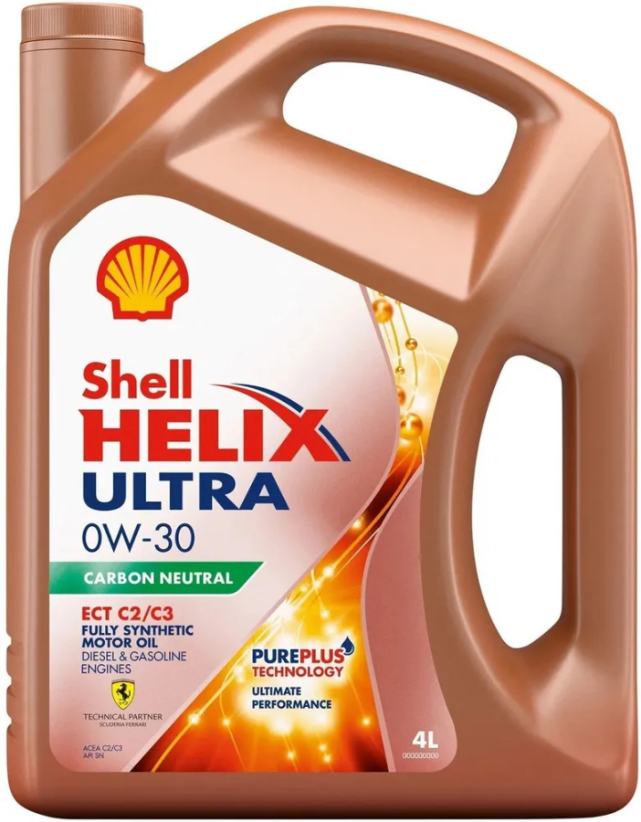 Масло моторное SHELL 550046375