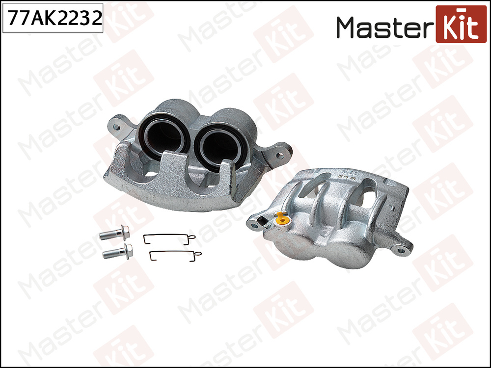 Суппорт тормозной передний левый MASTERKIT 77AK2232