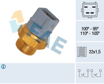 Датчик включения вентилятора FAE 37970