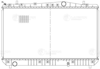 Радиатор охлаждения LUZAR LRC0505